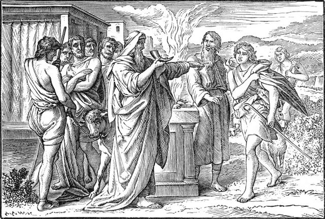 David anointed by Samuel I Samuel 16:11-12