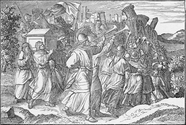 The Falling of the Walls of Jericho Joshua 6:20